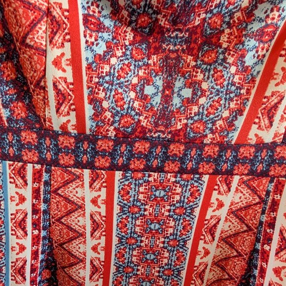 Maggy London Melanie Lyne Off The Shoulder Scuba Midi Dress Size 12 Bodycon - Picture 7 of 12